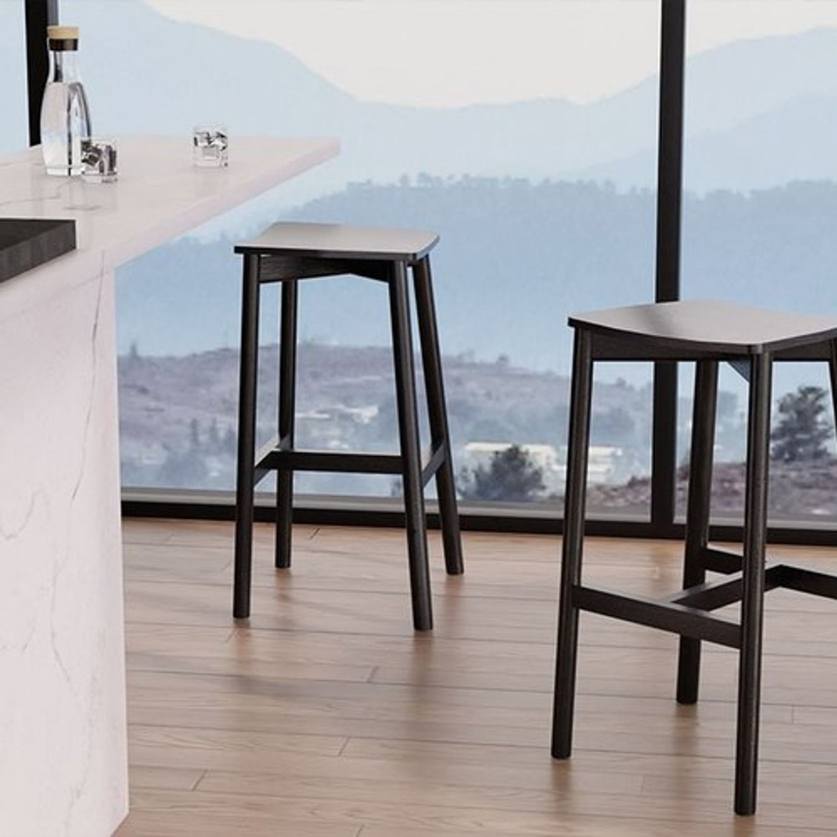 Andi Stool - Backless gallery detail image