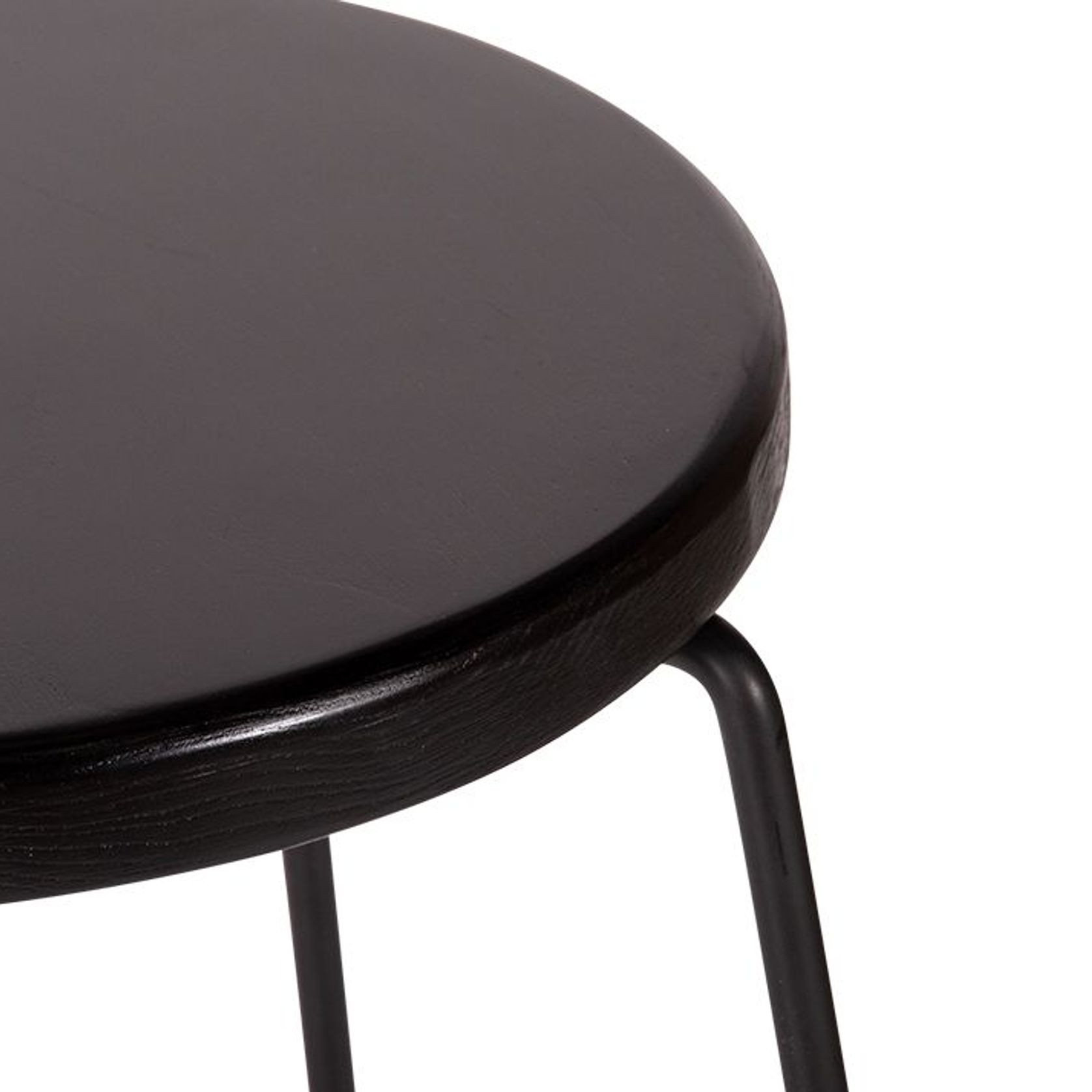 Hugo Bar Stool -  Black Seat - 78cm Square Seat gallery detail image