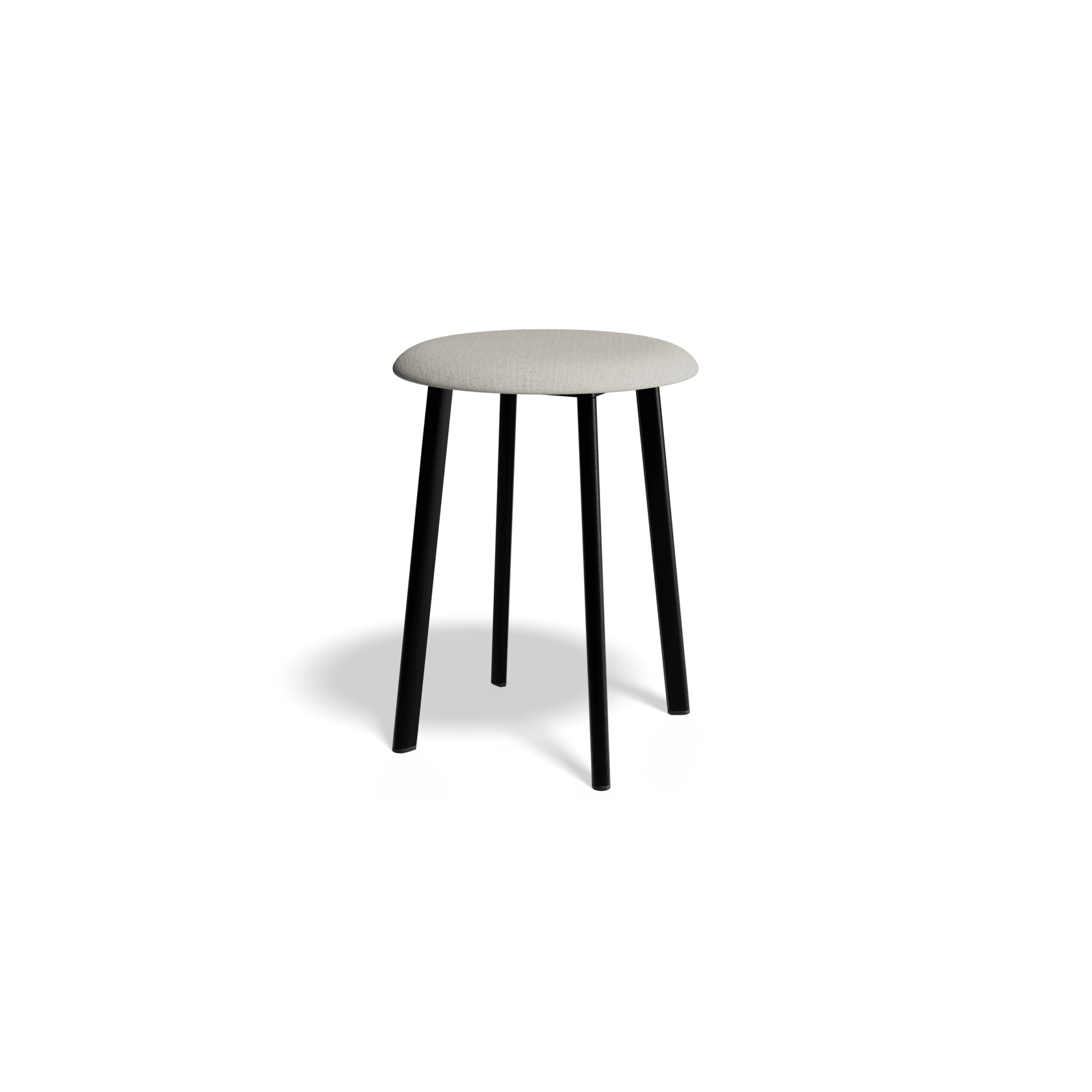 Atlas Low Stool - Black gallery detail image