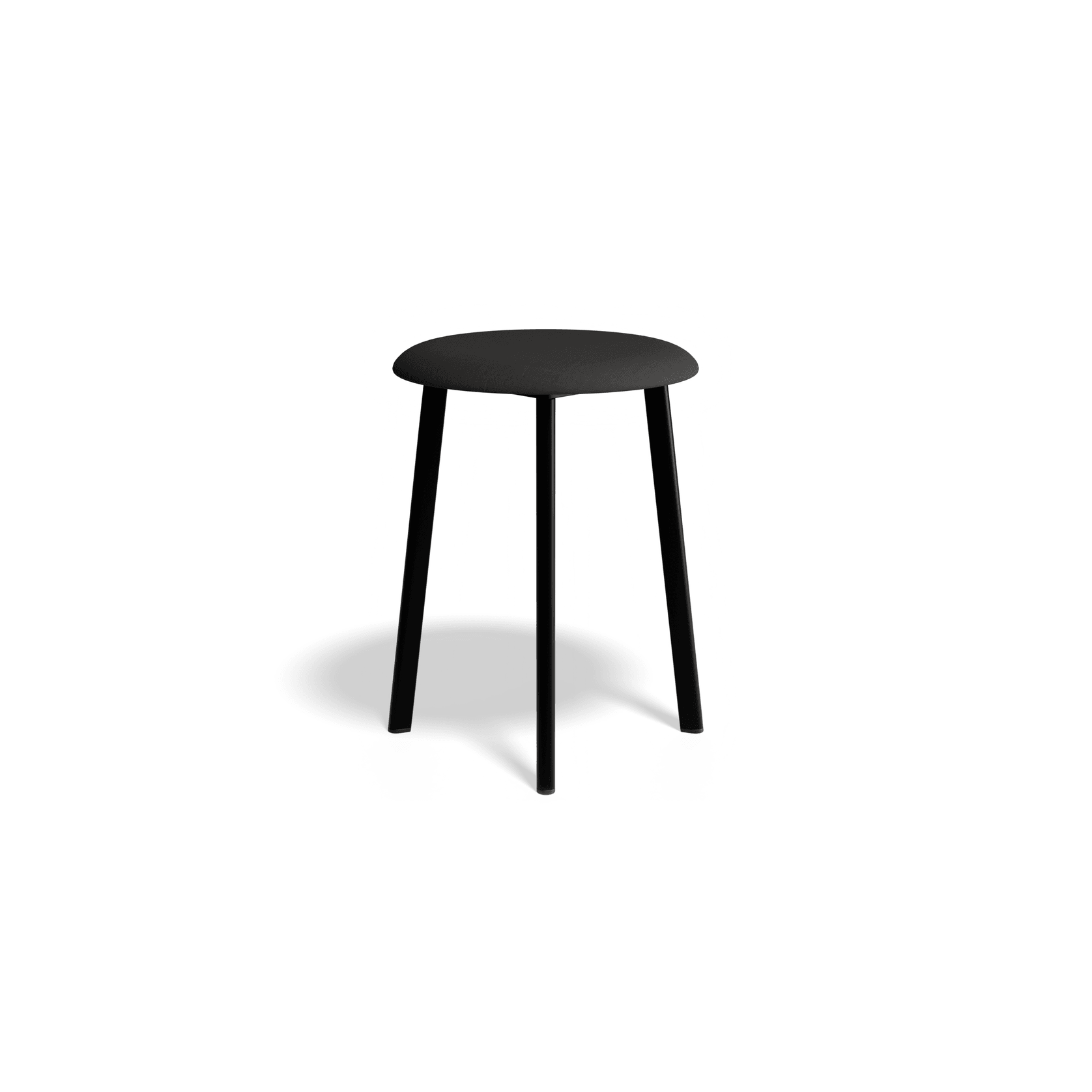 Atlas Low Stool - Black gallery detail image