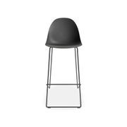 Pebble Black Stool Shell Seat - Counter Stool 75cm Seat gallery detail image