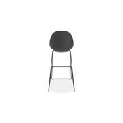 Pebble Black Stool Shell Seat - Counter Stool 75cm Seat gallery detail image