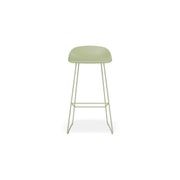 Pop Stool - Dusty Green Frame and Shell Seat gallery detail image