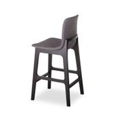 Ara Stool - Black - Charcoal Fabric - 74cm Bar/Counter Seat Height gallery detail image