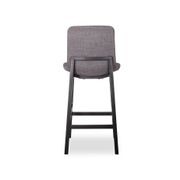 Ara Stool - Black - Charcoal Fabric - 74cm Bar/Counter Seat Height gallery detail image