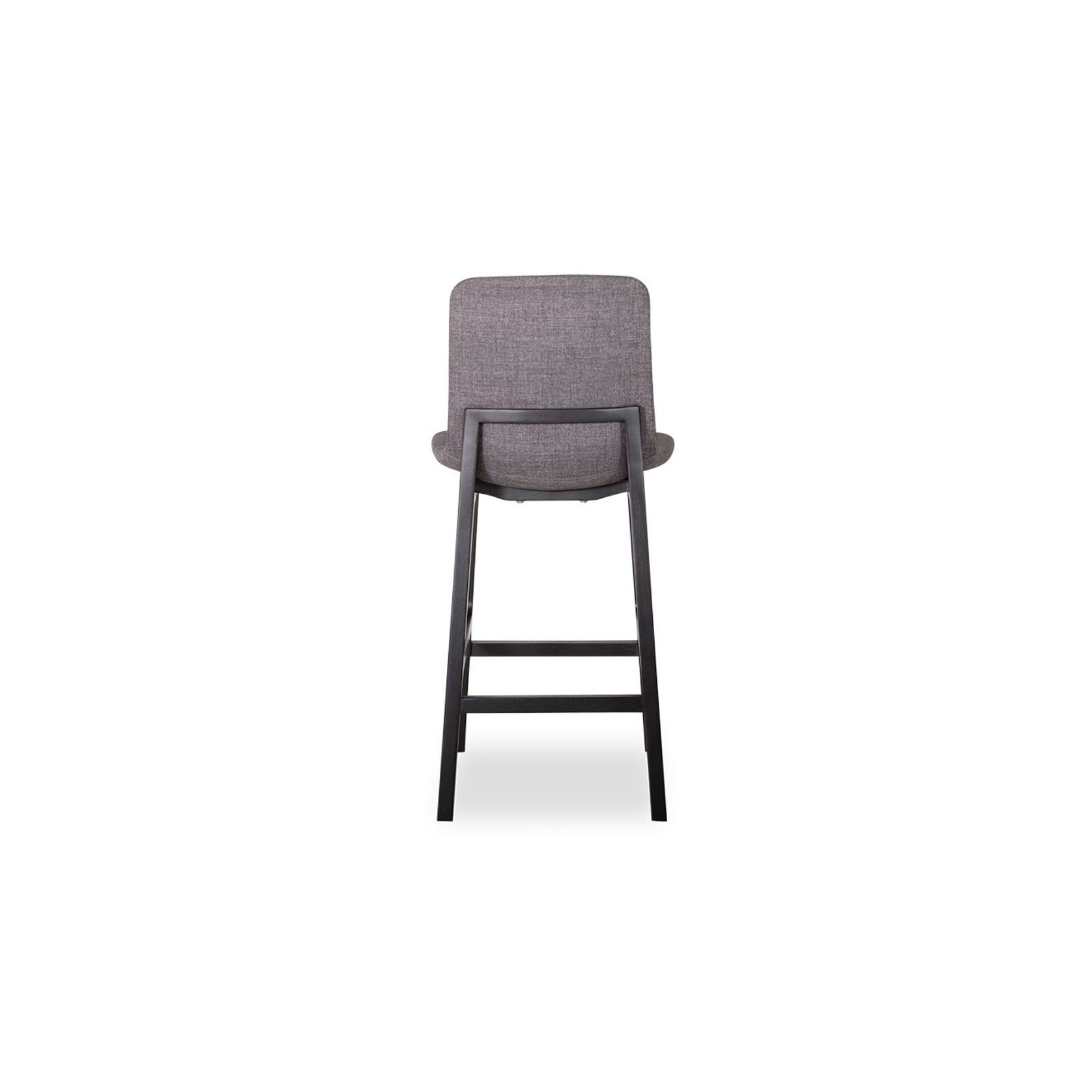 Ara Stool - Black - Charcoal Fabric - 66cm Kitchen Seat height gallery detail image