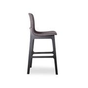 Ara Stool - Black - Charcoal Fabric - 74cm Bar/Counter Seat Height gallery detail image