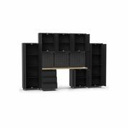 Black Workshop Garage Storage Cabinet Set | GS-D10 gallery detail image