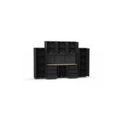 Black Workshop Garage Storage Cabinet Set | GS-D12C gallery detail image