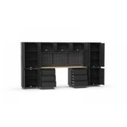 Black Workshop Garage Storage Cabinet Set | GS-D13 gallery detail image