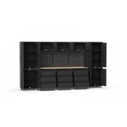 Black Workshop Garage Storage Cabinet Set | GS-D14 gallery detail image