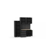 Black Workshop Garage Storage Cabinet Set | GS-D8 gallery detail image