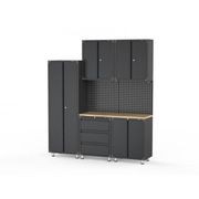 Black Workshop Garage Storage Cabinet Set | GS-D8 gallery detail image