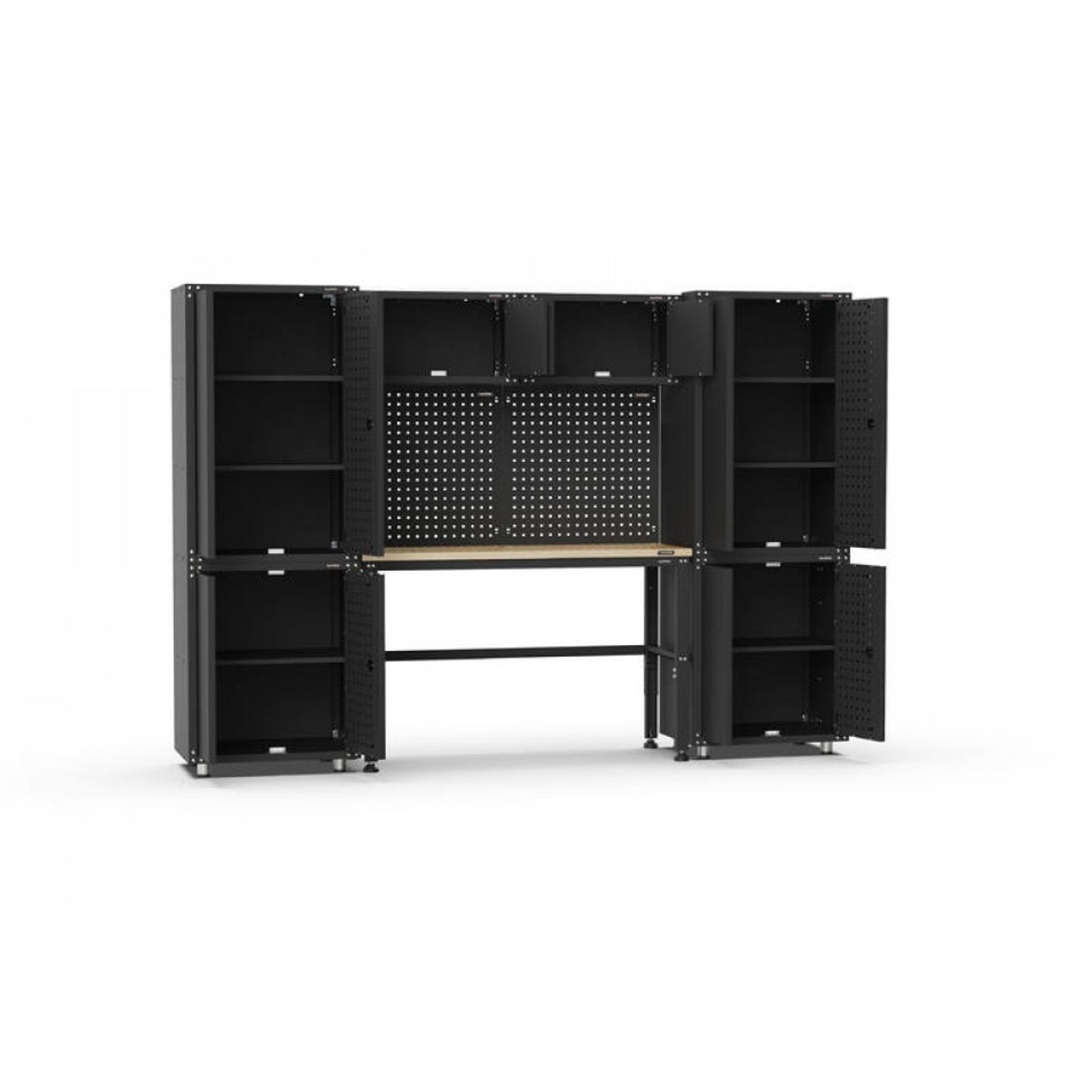 Black Workshop Garage Storage Cabinet Set | GS-D9A gallery detail image
