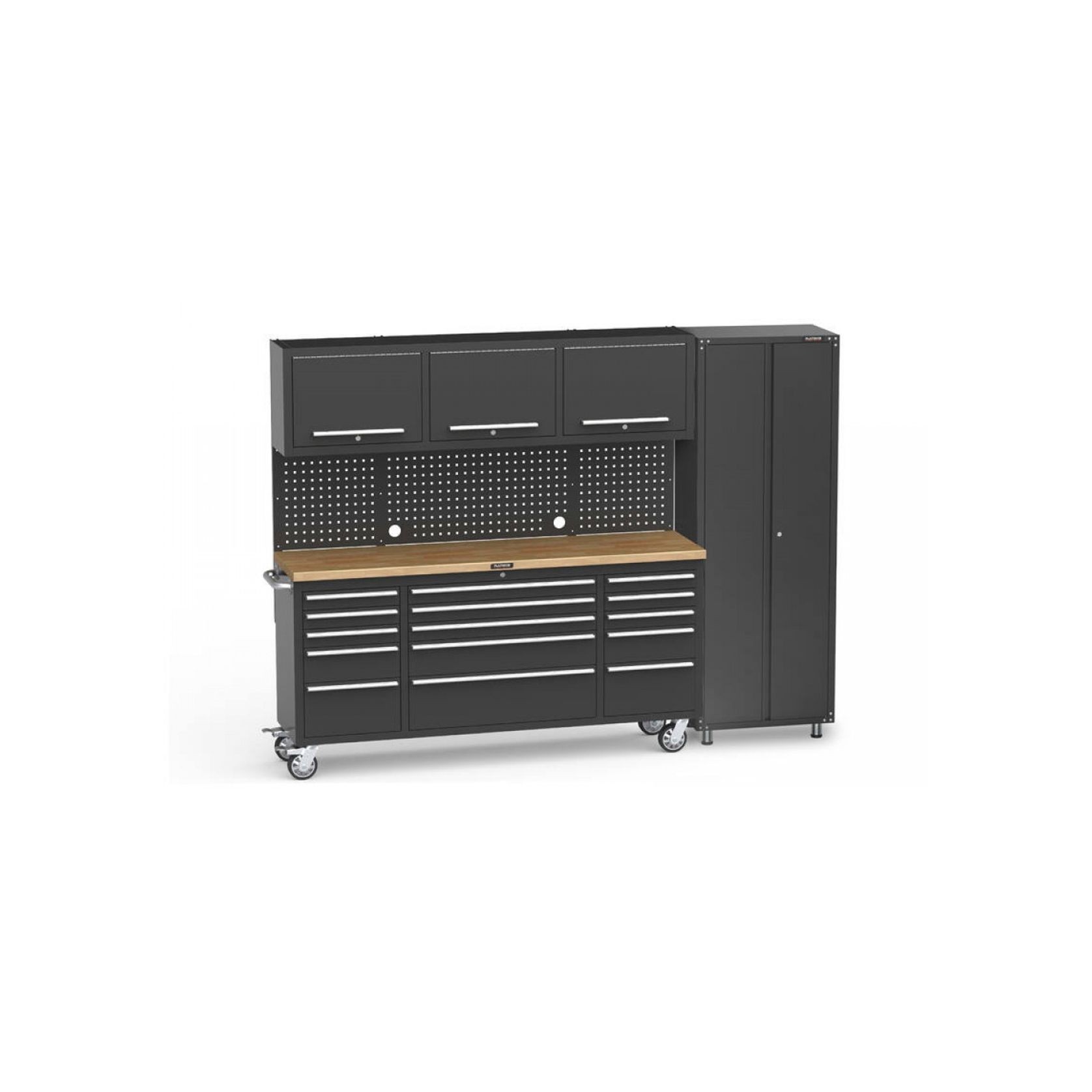 Black Workshop Garage Storage Cabinet Set | GS-P6A gallery detail image