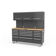 Black Mobile Work Bench | GS-WB72P6 gallery detail image