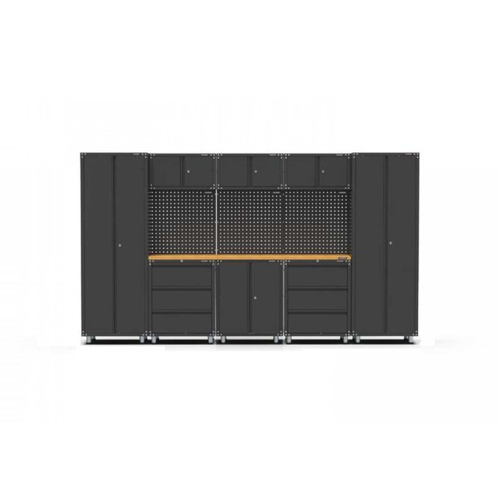 Black Workshop Garage Storage Cabinet Set | GS-D12 gallery detail image