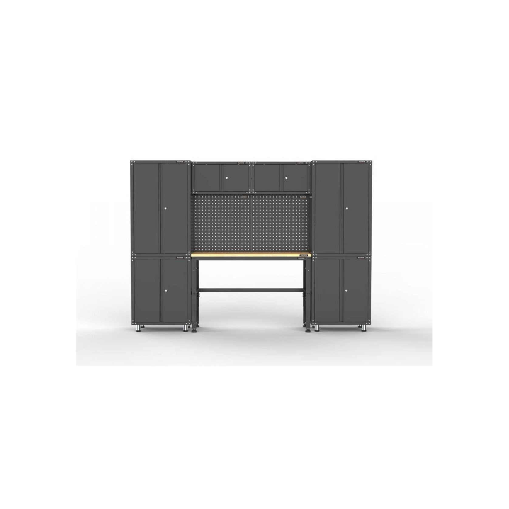 Black Workshop Garage Storage Cabinet Set | GS-D9A gallery detail image