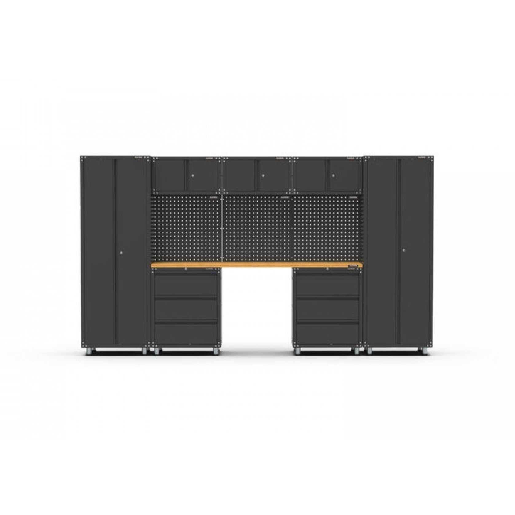 Black Workshop Garage Storage Cabinet Set | GS-D11C gallery detail image