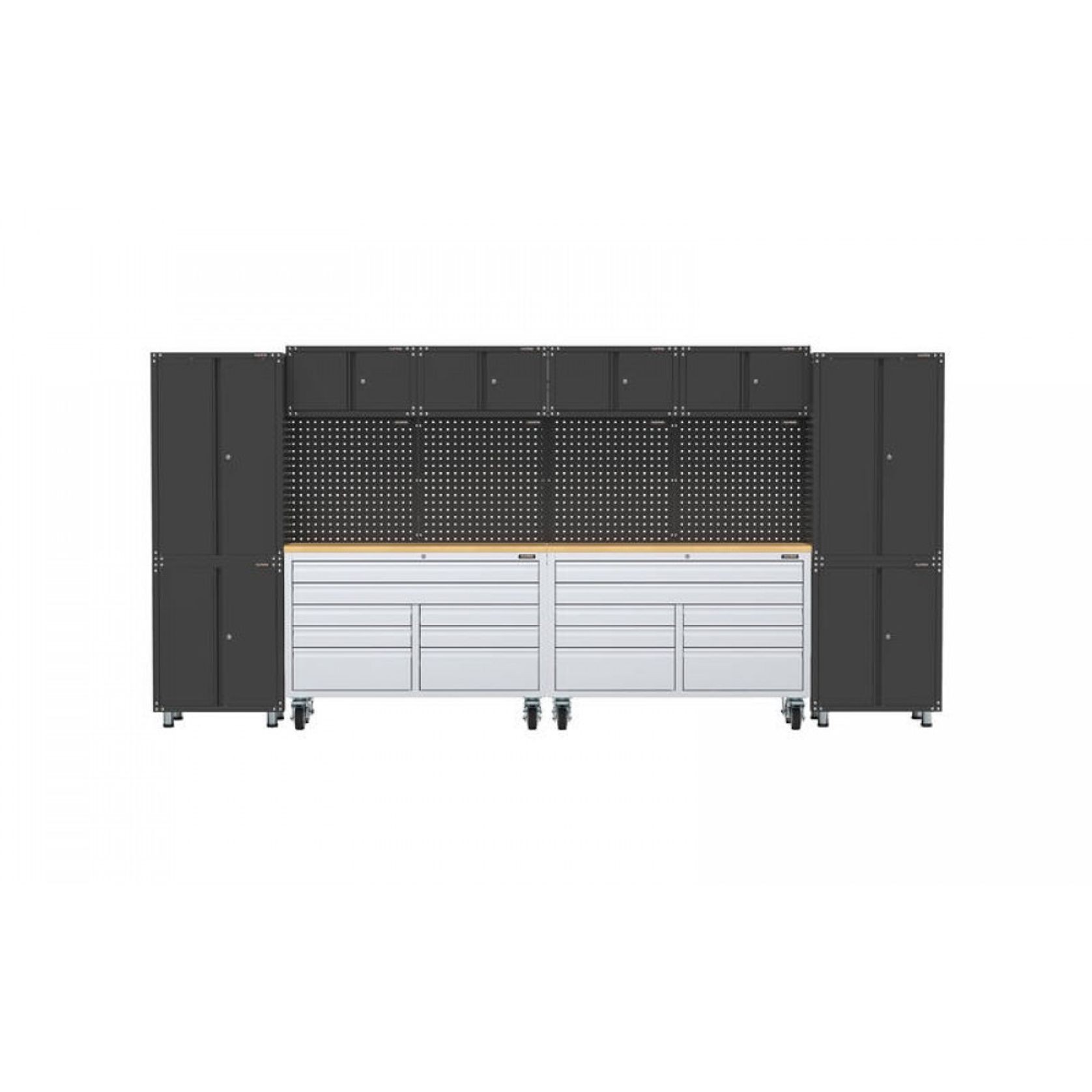 Garage Storage System with Tool Chest Workbench | GS-A14 gallery detail image