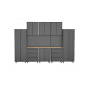 Black Workshop Garage Storage Cabinet Set | GS-D12C gallery detail image