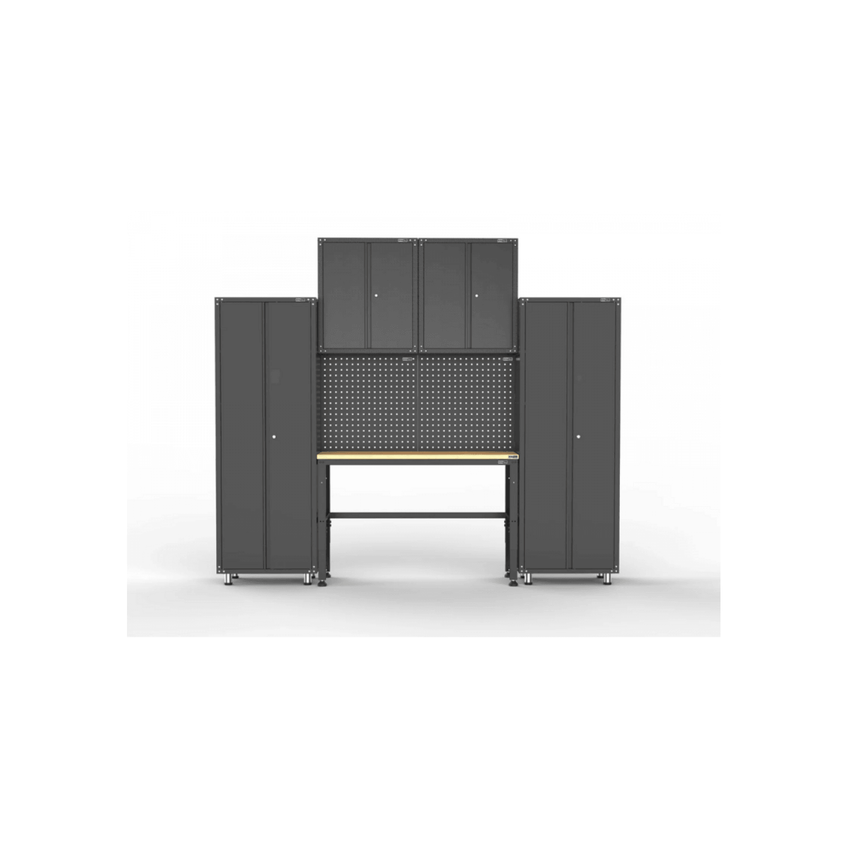 Black Workshop Garage Storage Cabinet Set | GS-D10A gallery detail image