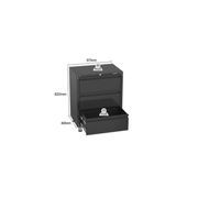 Black Workshop Garage Storage Cabinet Set | GS-D9B gallery detail image
