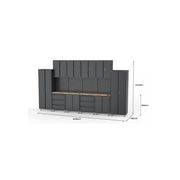 Black Workshop Garage Storage Cabinet Set | GS-D16 gallery detail image