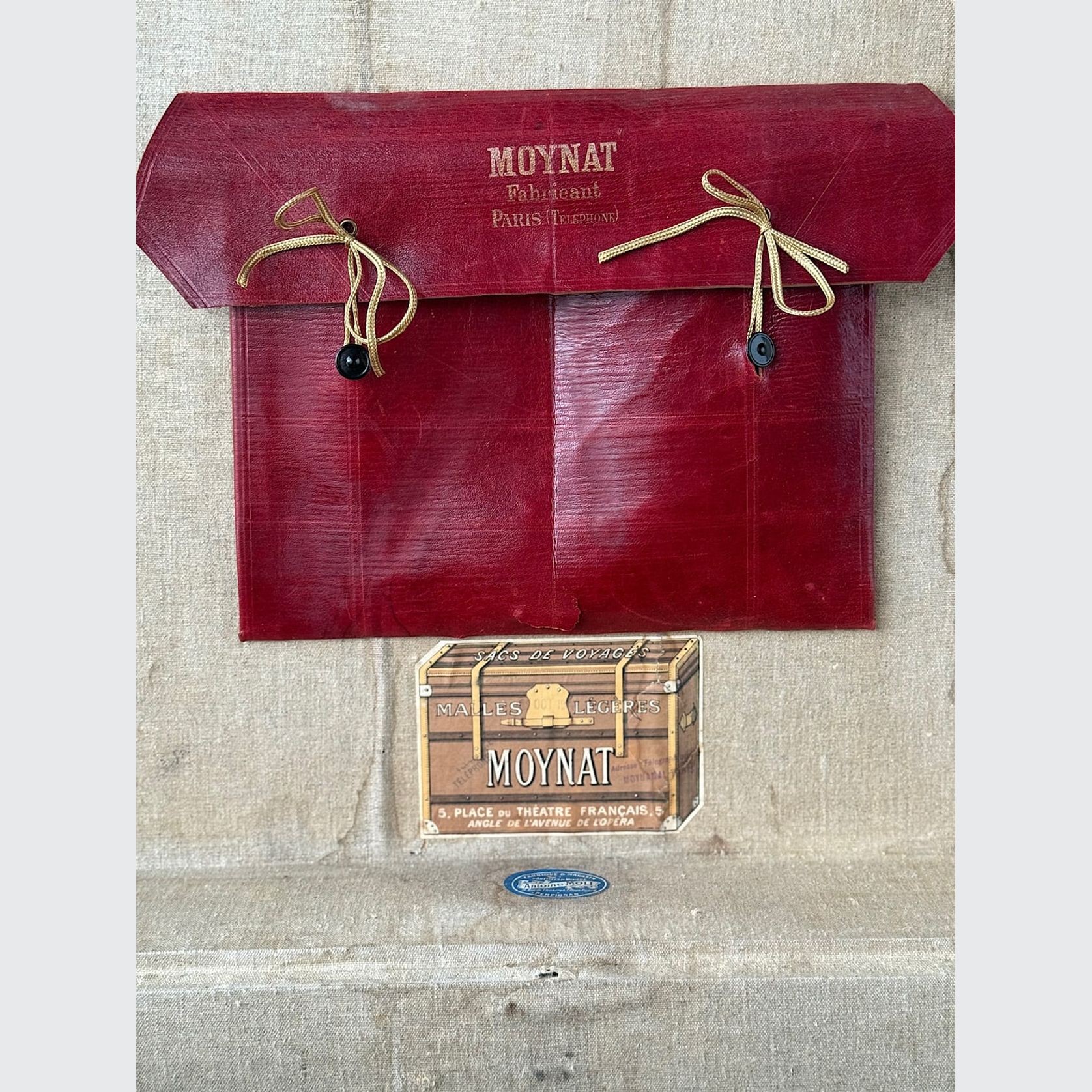 Vintage Moynat Trunk gallery detail image