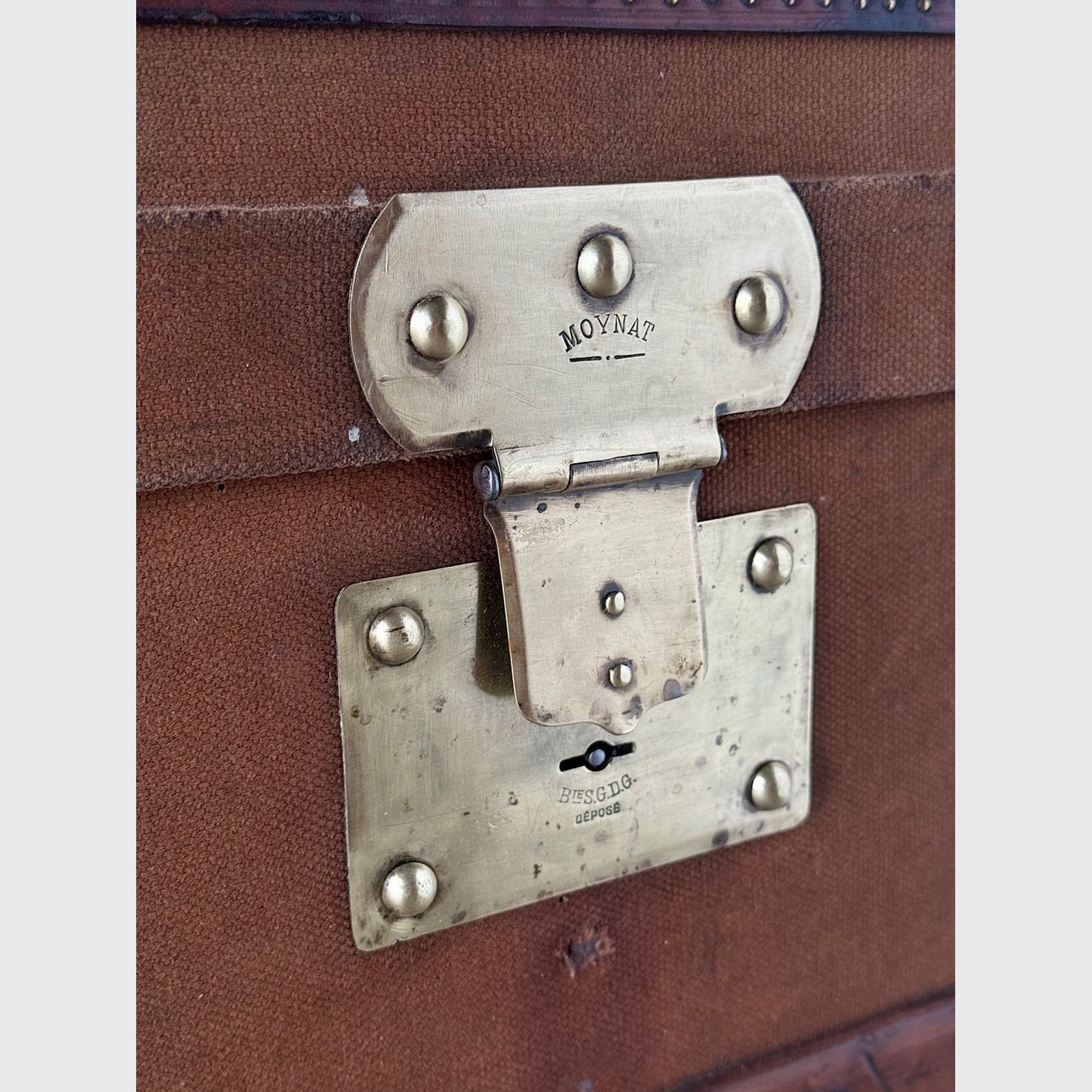 Vintage Moynat Trunk gallery detail image
