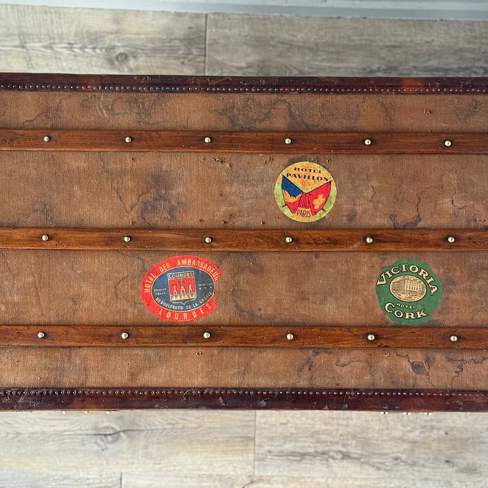 Vintage Moynat Trunk gallery detail image