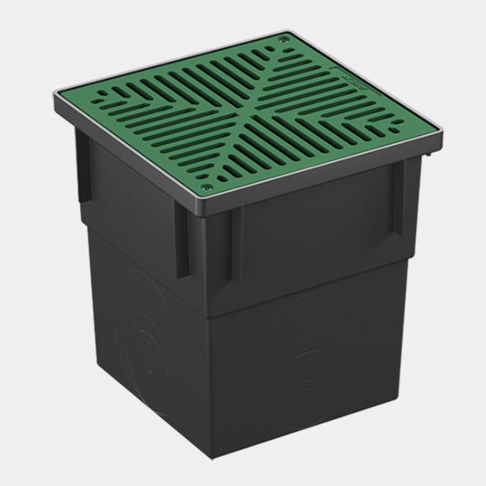 Series 300 Pit complete with Green Aluminium Grate gallery detail image