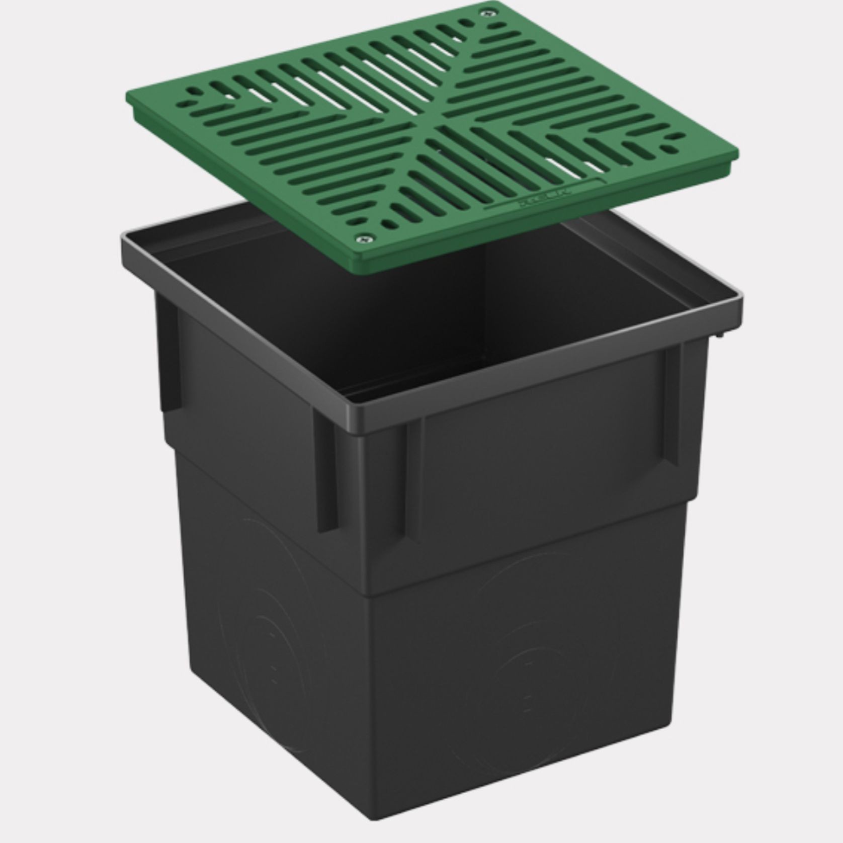 Series 300 Pit complete with Green Aluminium Grate gallery detail image