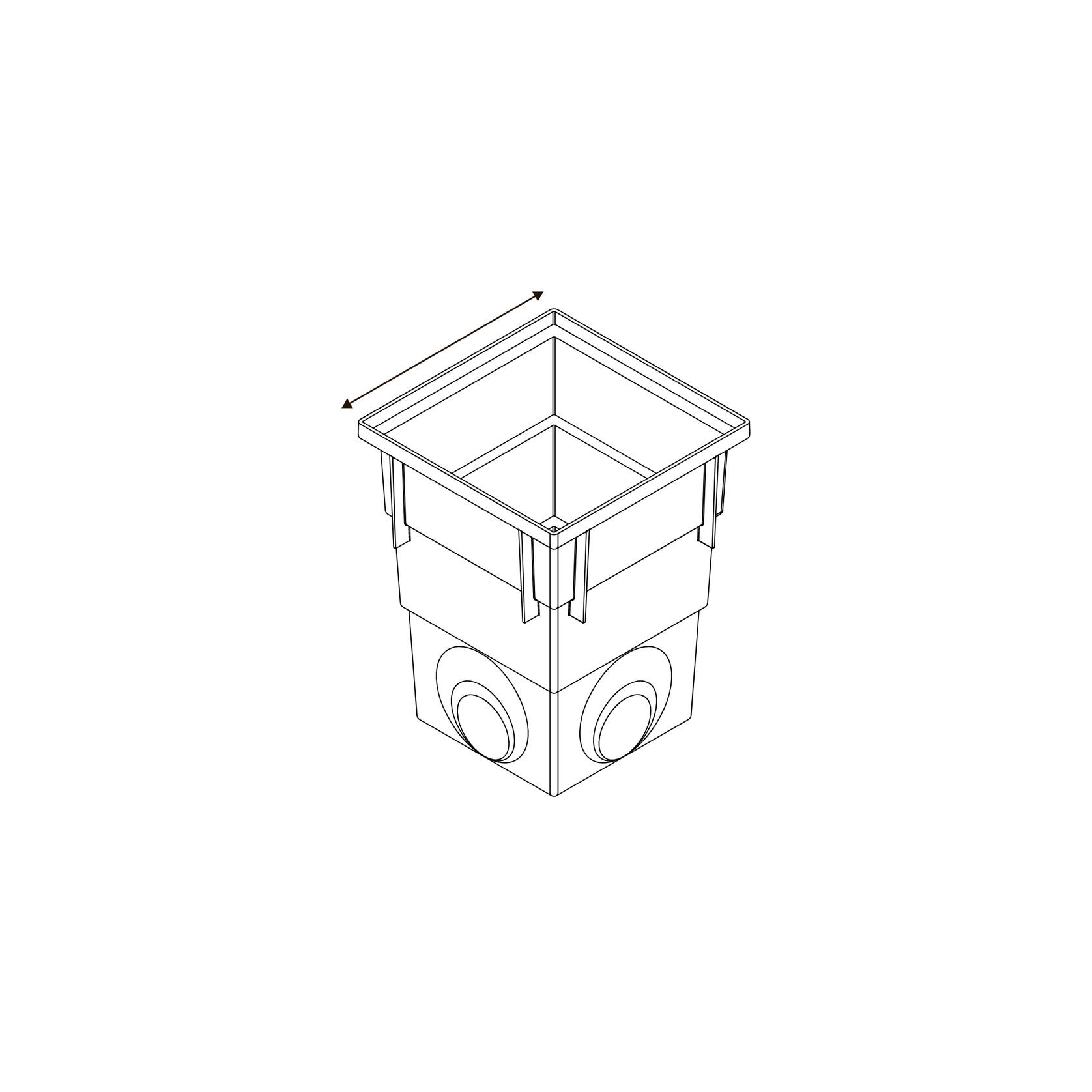 Series 300 Deep Pit with Green Aluminium Grate ArchiPro AU