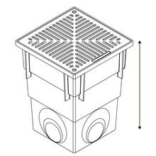Series 300 Deep Pit with Plain Solid Aluminium Grate gallery detail image