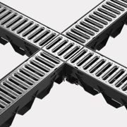 Storm Drain™ – 4 Way Connector w/ Galvanised Grate gallery detail image