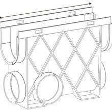 Storm Drain™ – Slimline Pit with Grey Plastic Grate gallery detail image