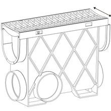Storm Drain™ – Slimline Pit with Grey Plastic Grate gallery detail image