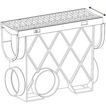 Storm Drain™ – Slimline Pit with Green Plastic Grate gallery detail image