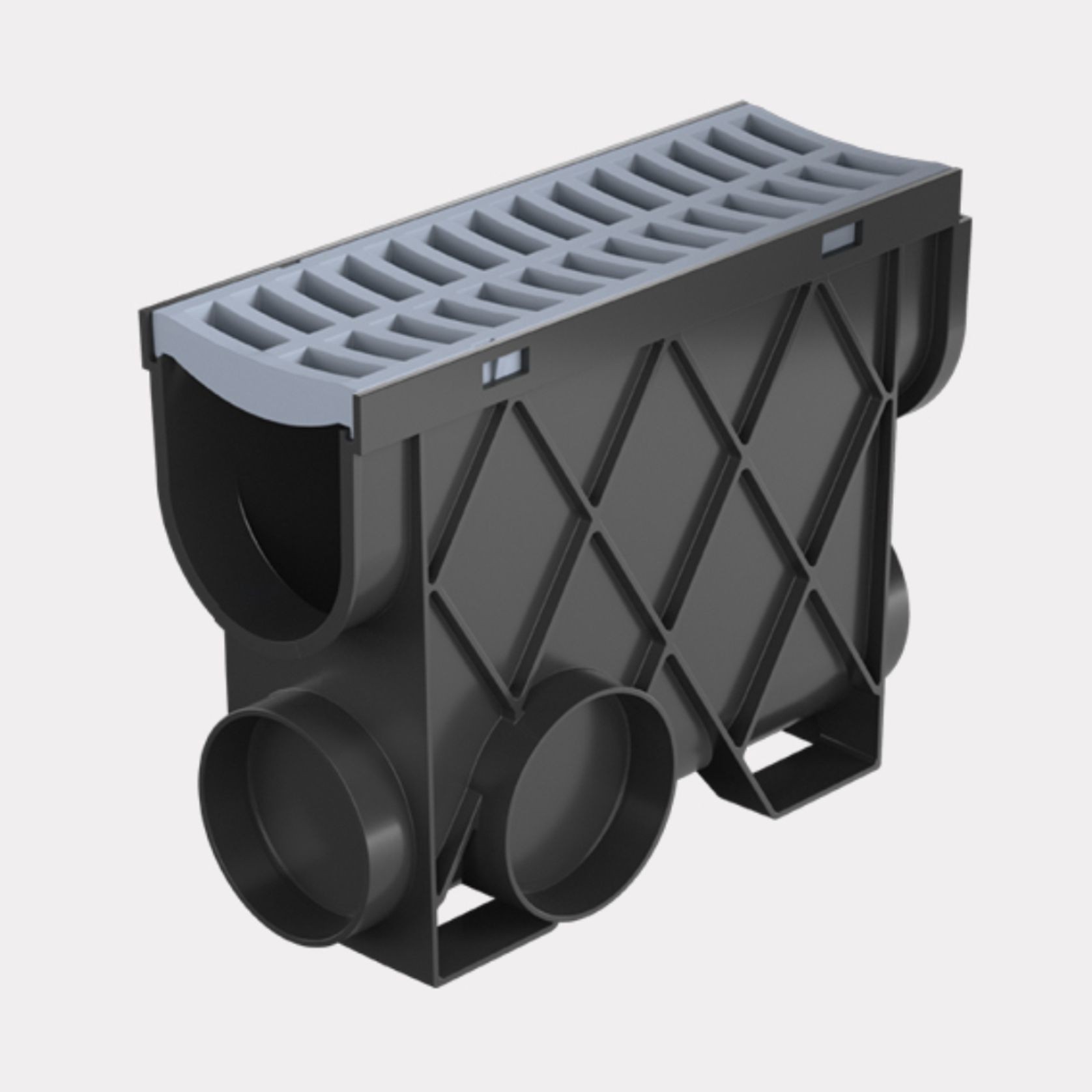 Storm Drain™ – Slimline Pit with Grey Plastic Grate gallery detail image