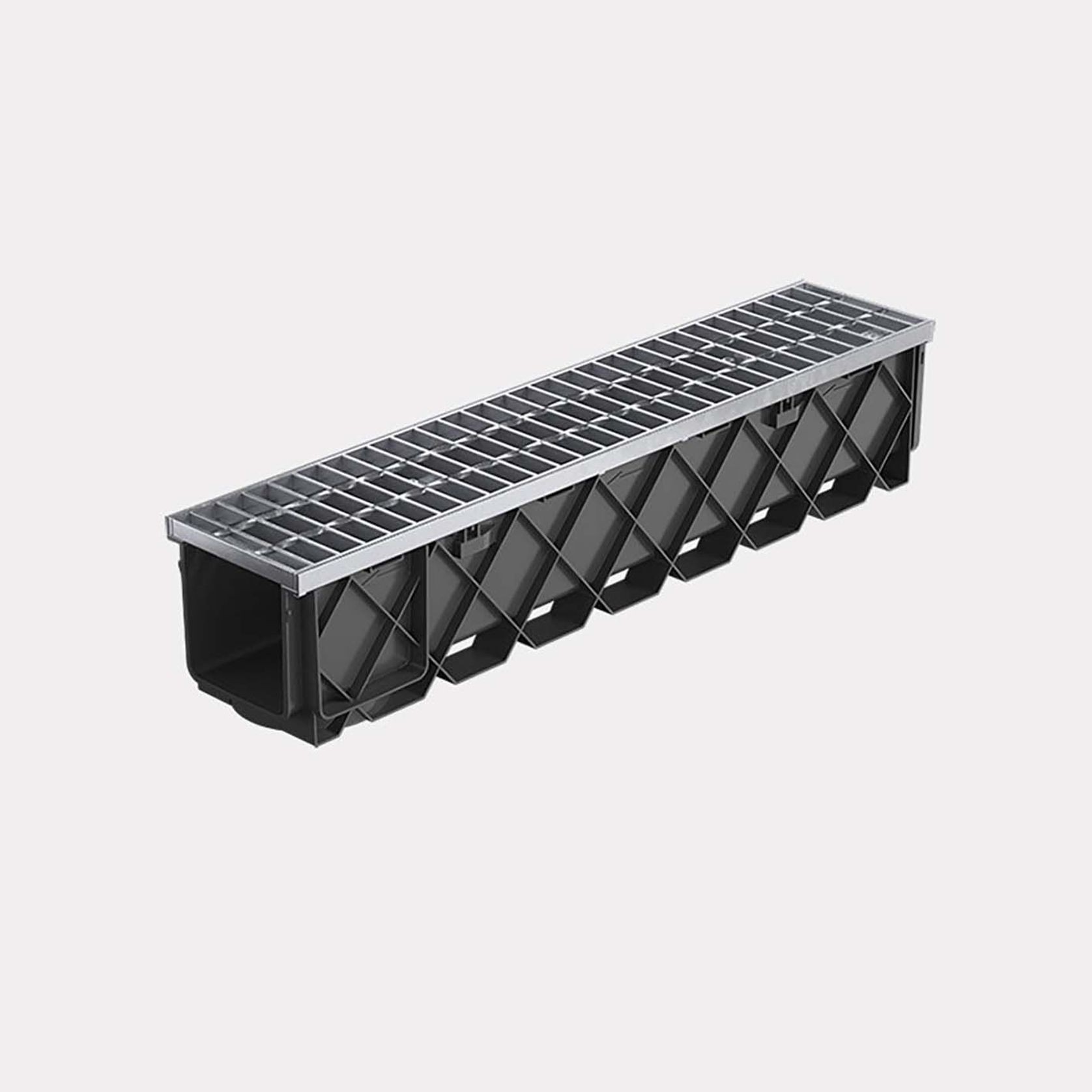 Storm Drain™ Pro – 1m with Class B Galvanised Grate gallery detail image