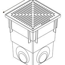 Series 300 Deep Pit complete with Plain Aluminium Grate gallery detail image
