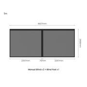 Newport Teak Outdoor Sofa L Sectional - 5 Seat gallery detail image