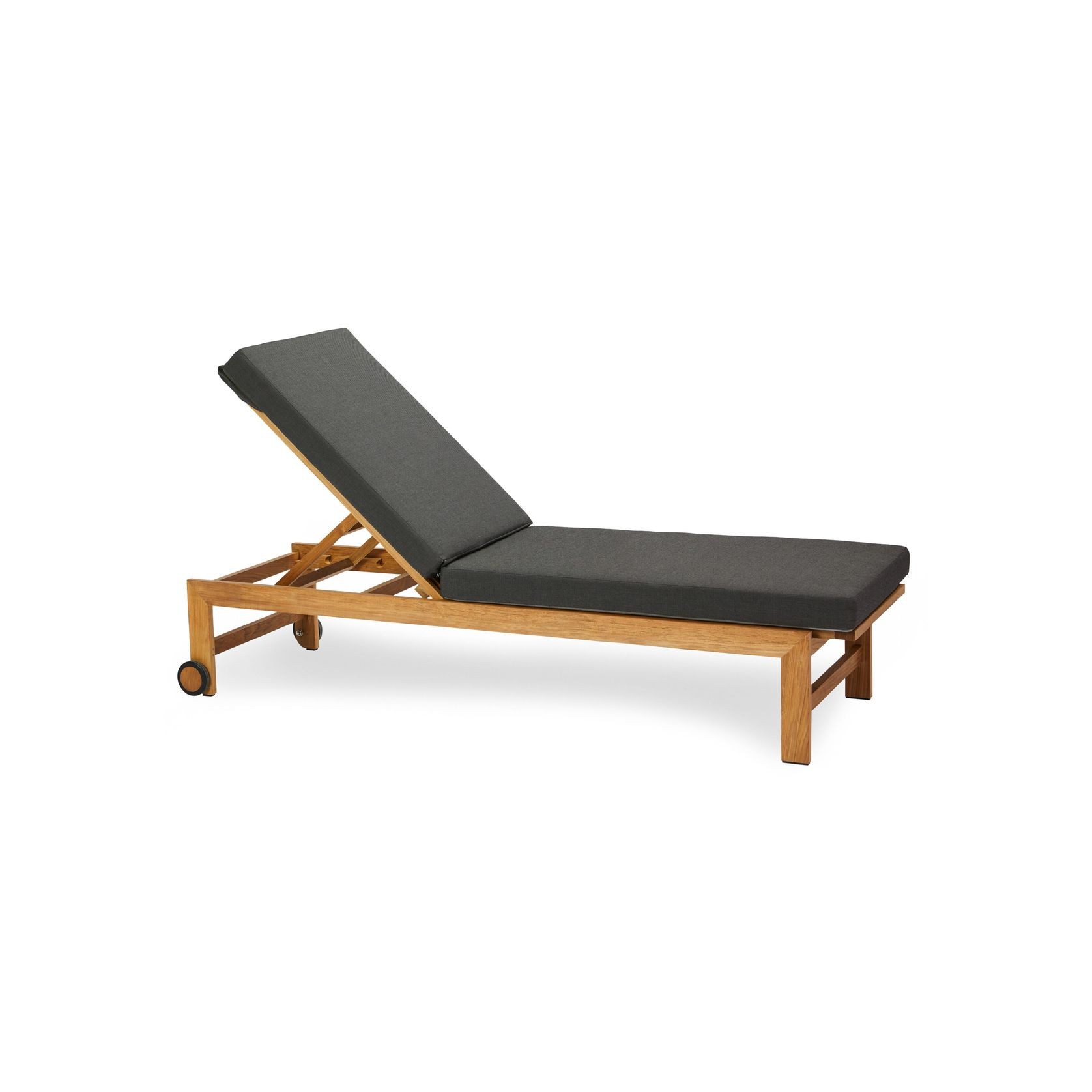 Albany Teak Sunlounger gallery detail image