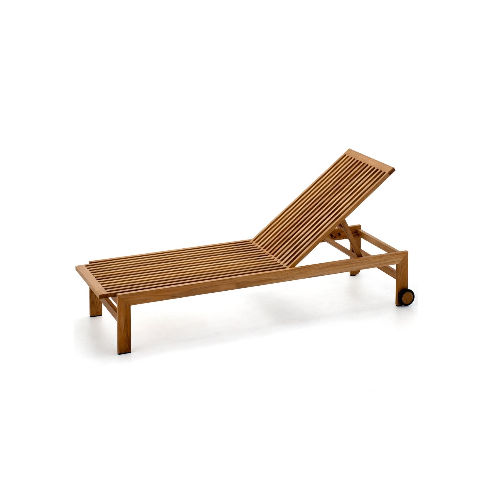 Albany Teak Sunlounger gallery detail image