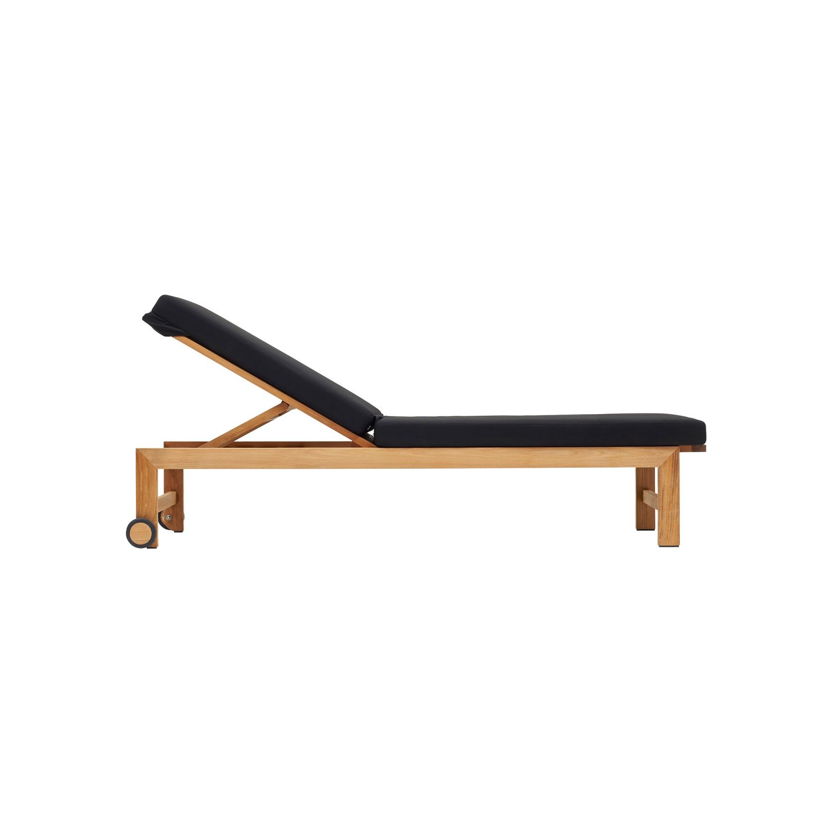 Albany Teak Sunlounger gallery detail image
