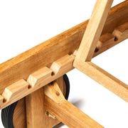 Somers Teak Sunlounger gallery detail image