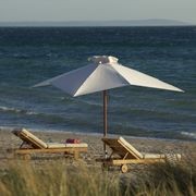Somers Teak Sunlounger gallery detail image