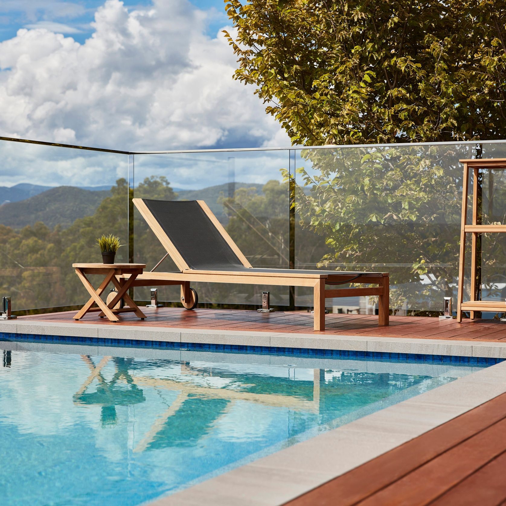 Sonne Teak Sunlounger gallery detail image