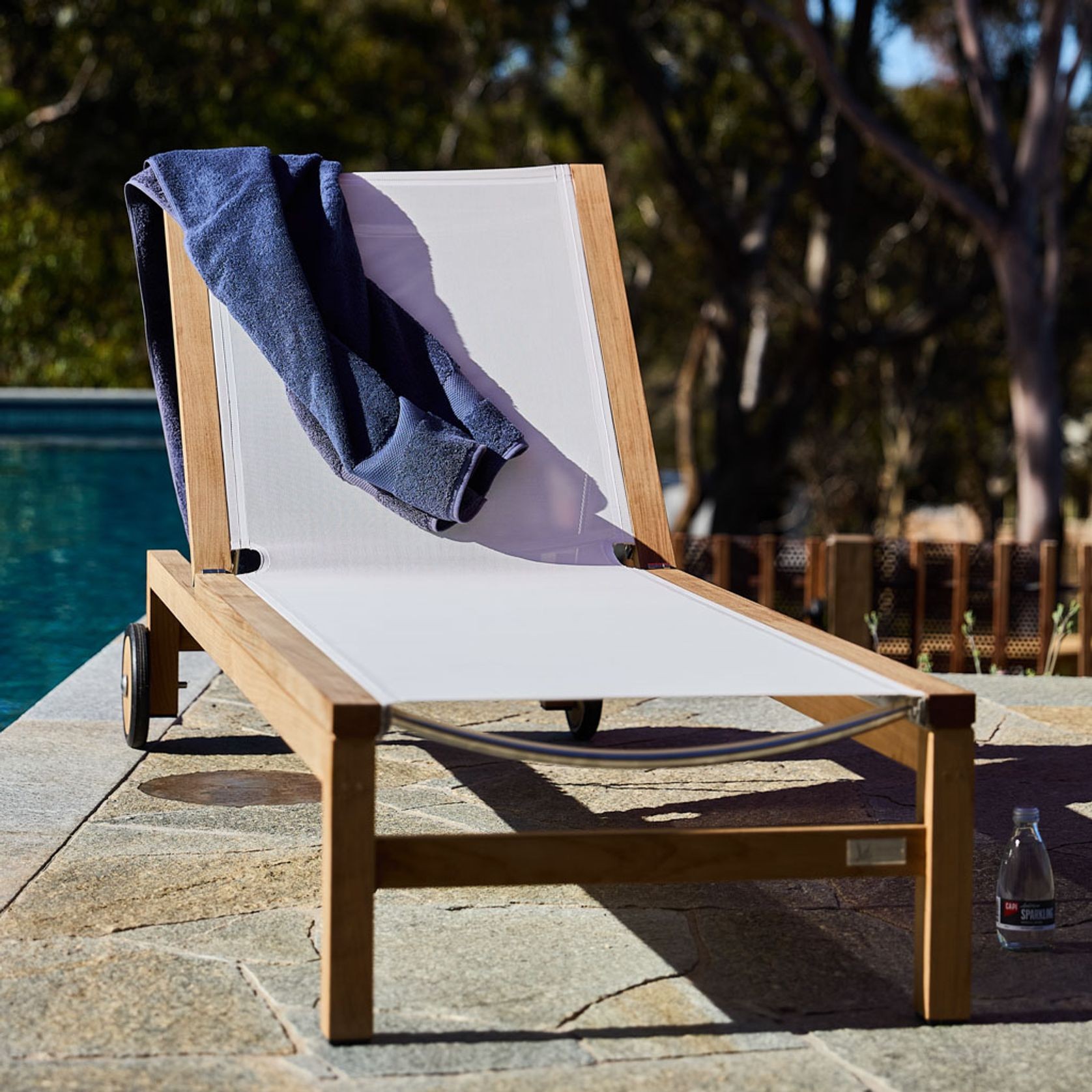 Sonne Teak Sunlounger gallery detail image